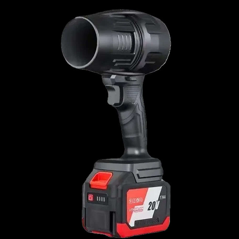 Turbo Fan Handheld Air Blower Lithium Battery Strong Blowing Leaf Water High Power Hair Dryer Mini Turbo Jet Fan Brushless Motor