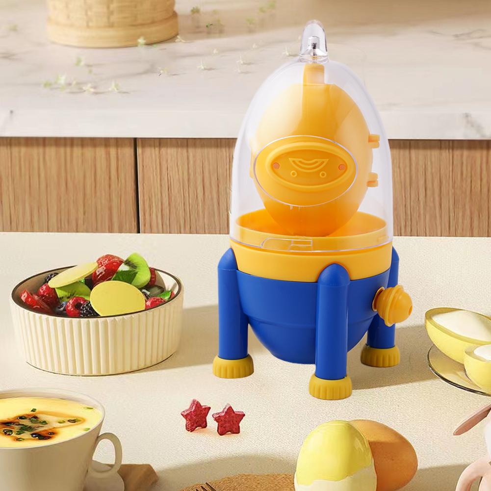 Egg Yolk Shaker Scrambled Egg Small Tool Manual Mixing Golden Egg Beater Egg Rotator Puller Kitchen Baking Tool