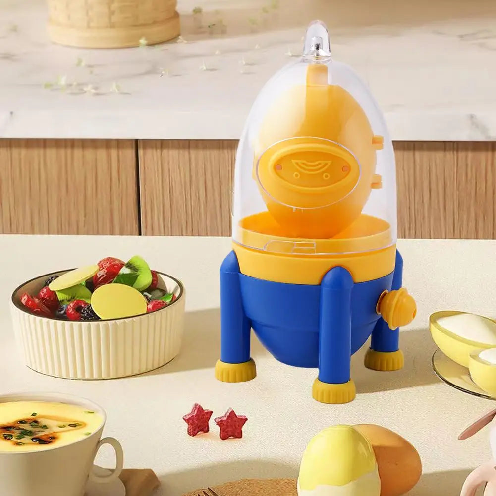 Egg Yolk Shaker Scrambled Egg Small Tool Manual Mixing Golden Egg Beater Egg Rotator Puller Kitchen Baking Tool