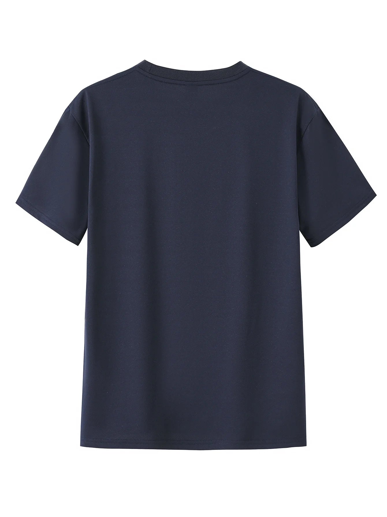 Summer men's 100% cotton comfortable casual loose plus size NEW YORK CITY printed sports round neck short sleeved T-shirt top
