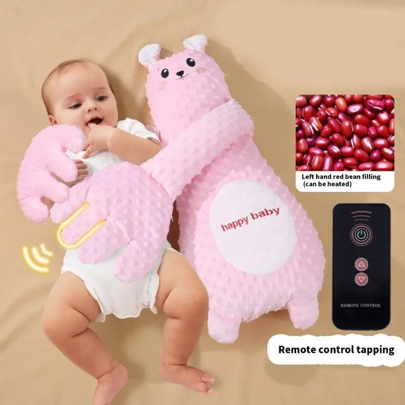 Baby Exhaust Pillow Appease Toy Pattable Soothing Hand Lying Down Sleep On Her Own Prevent Abdominal Flatulence
