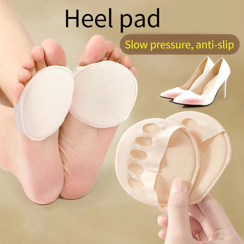 Five Toes Forefoot Pads for Women High Heels Half Insoles Calluses Corns Foot Care Absorbs Shock Socks Toe Pad Inserts