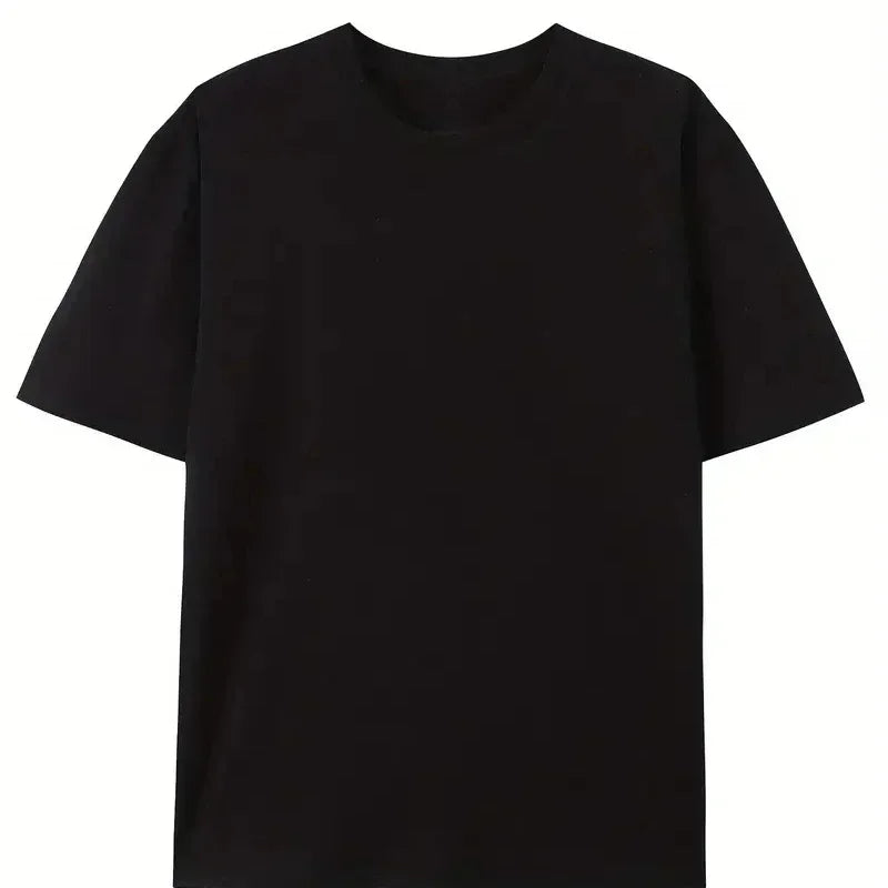 Paris Print Men's Crew Neck Fashionable Summer Spring Athletic Style Comfort Fit T-Shirt Short Sleeve Sports Comfortable T-shirt