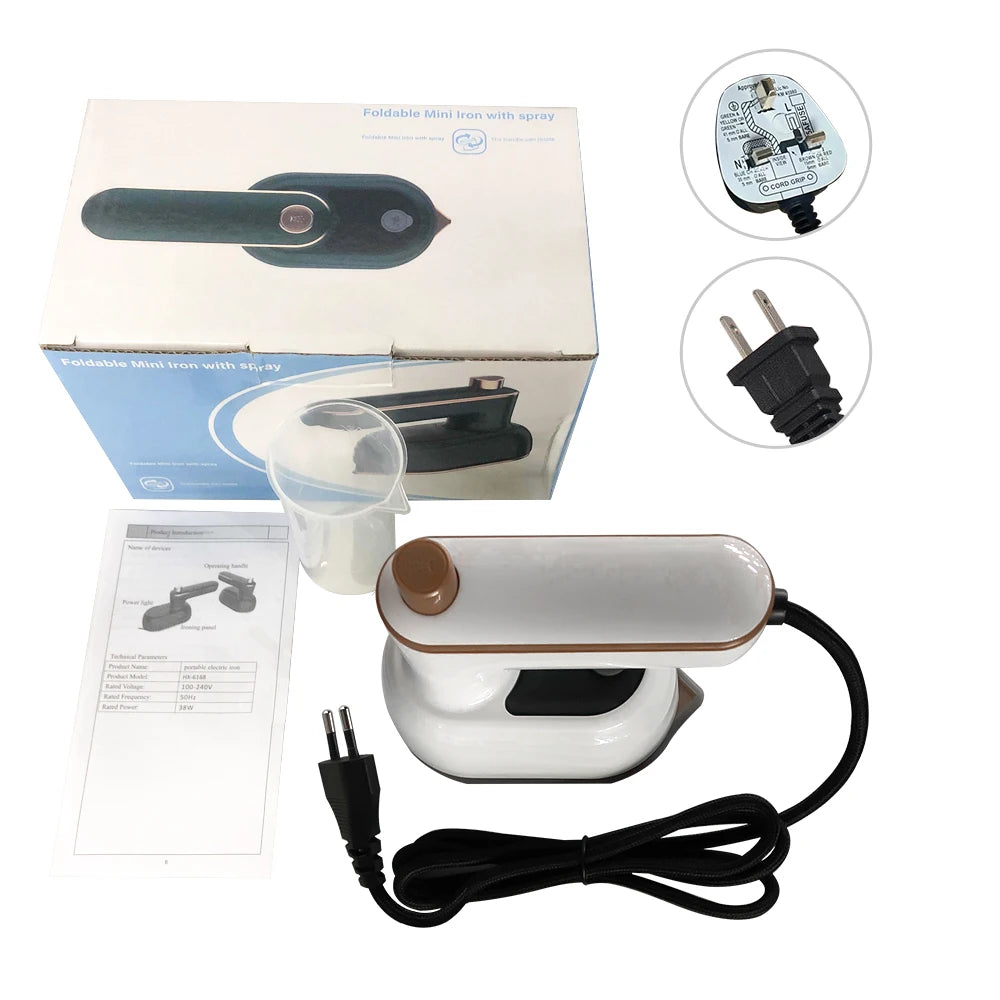 Mini Garment Steamer Steam Iron Handheld Portable Home Travelling For Clothes Ironing Wet Dry Ironing Machine