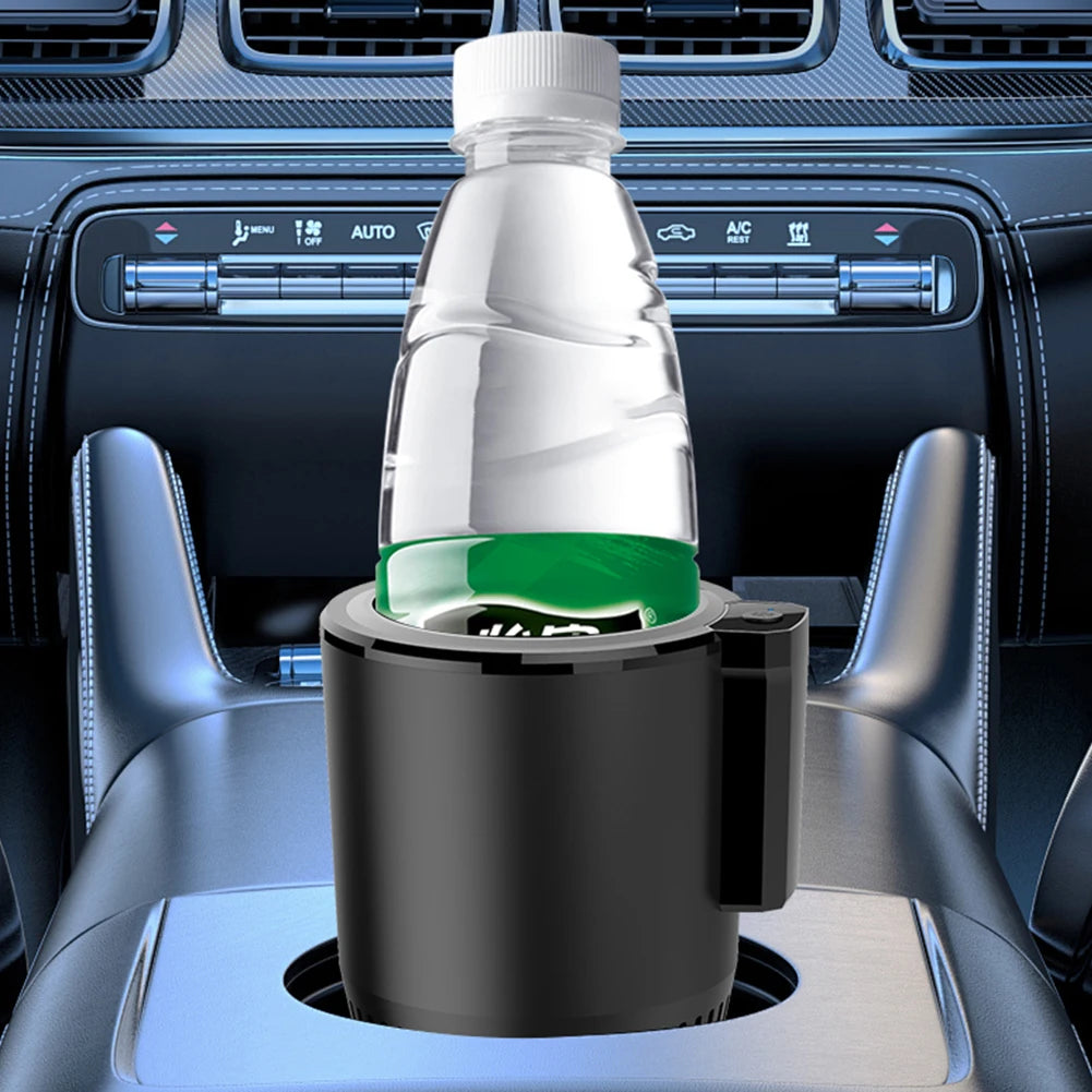 2 In 1 Auto Refrigerator Cooling Heating Cup 12V 36W Smart Car Cup Mug Holder Keep Beverage Cool Warm for Outdoor Travelling