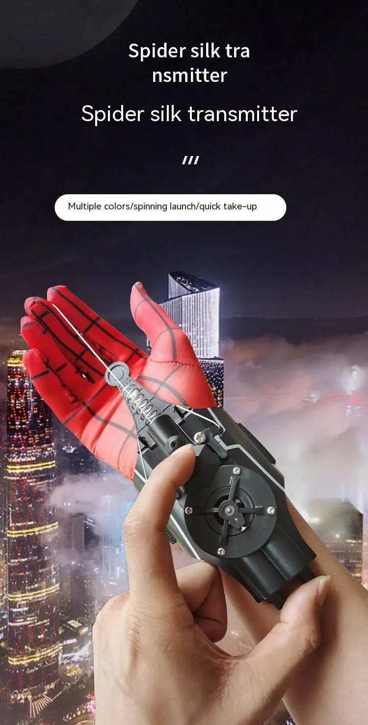 Ml Legends Spiderman Web Shooters Toys Spider Man Wrist Launcher Cosplay Peter Parker Accessories Props Gloves Gift For Children