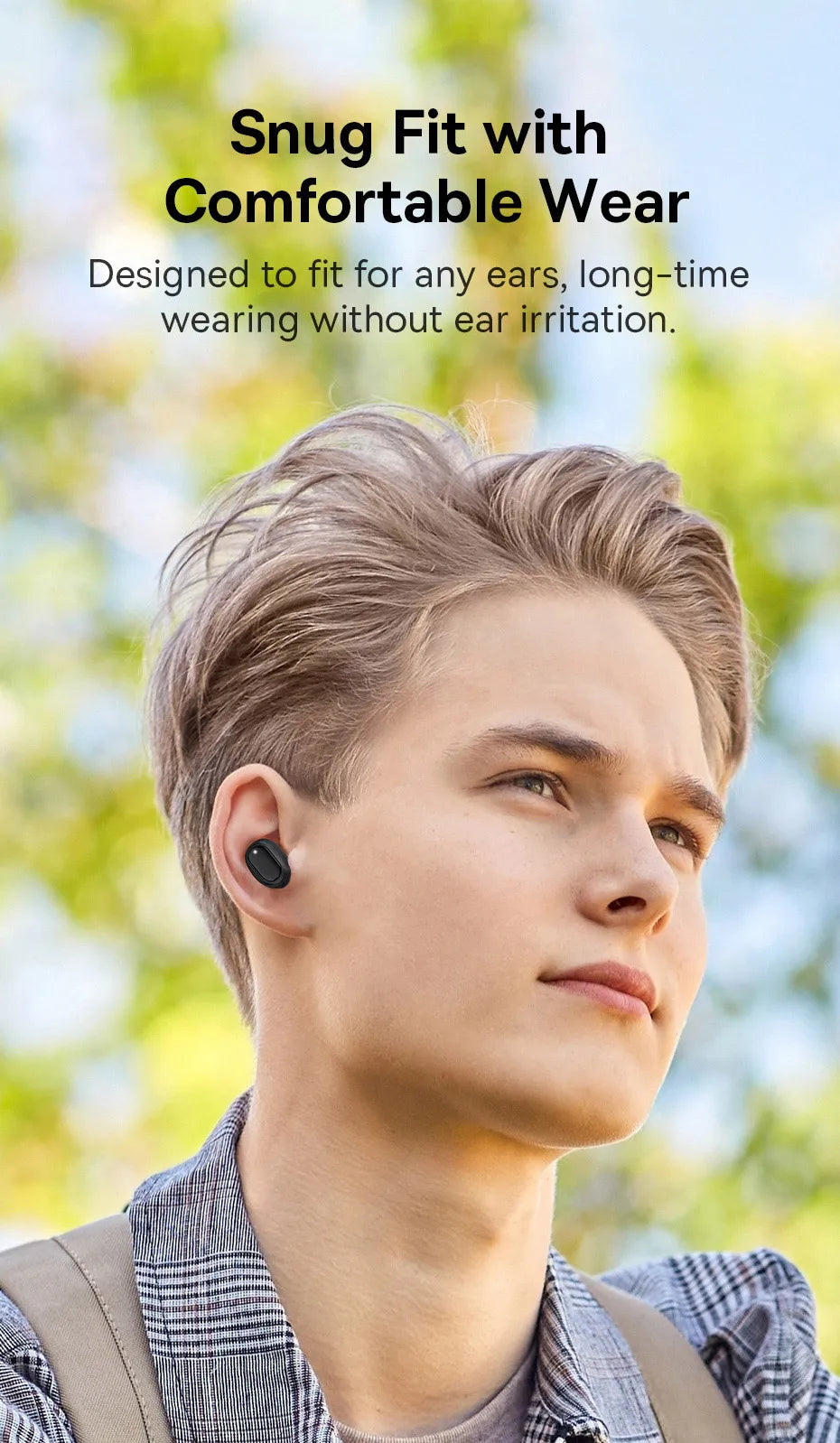 Baseus True Wireless Earphone Bluetooth 5.3 HiFi Sports Earbuds Fast Charge 0.06' Low Latency 25H Playtime