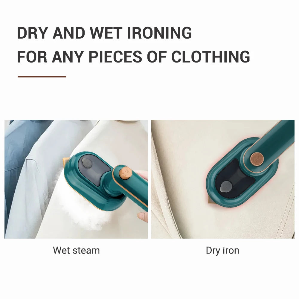 Mini Garment Steamer Steam Iron Handheld Portable Home Travelling For Clothes Ironing Wet Dry Ironing Machine