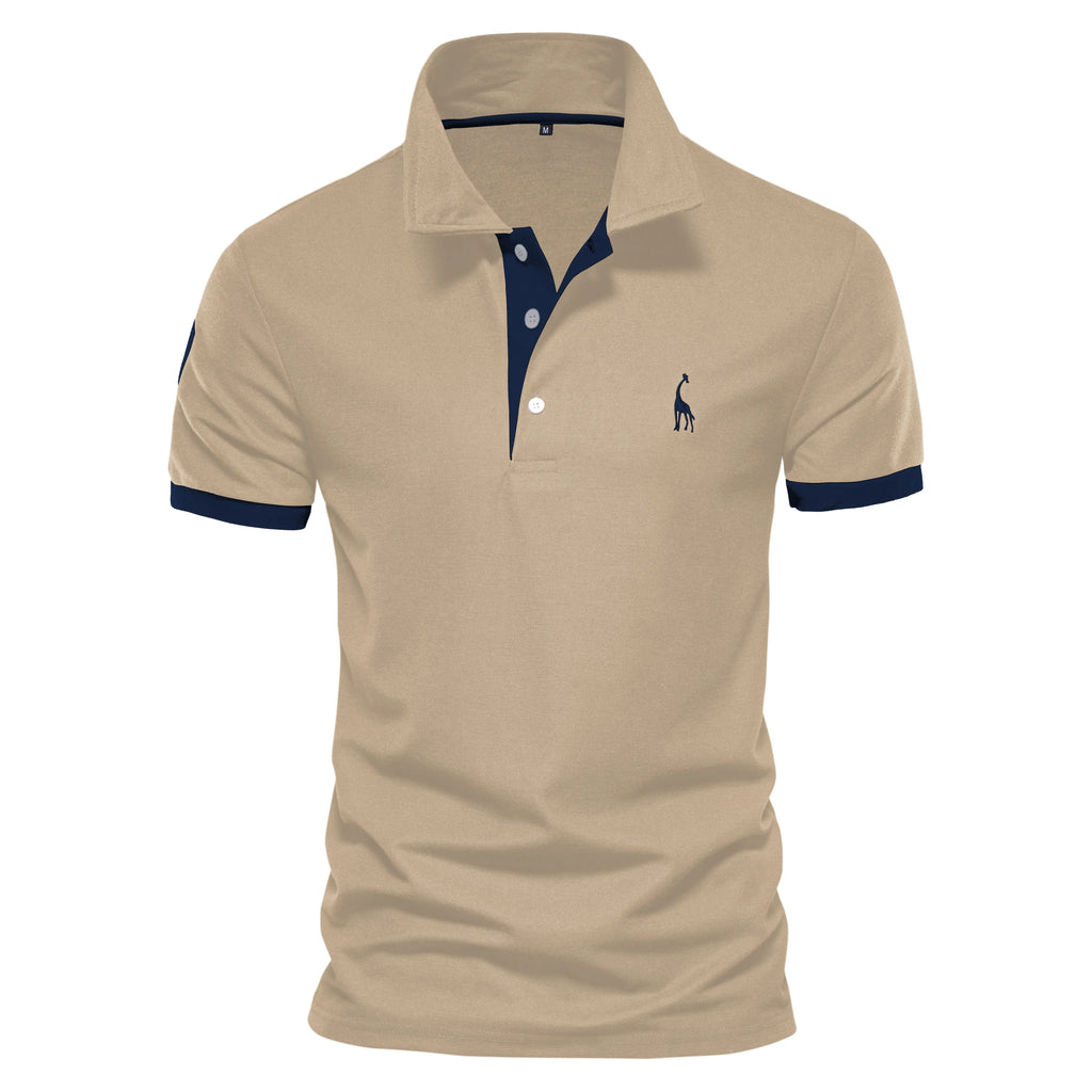 AIOPESON Embroidery 35% Cotton Polo Shirts for Men Casual Solid Color Slim Fit Mens Polos New Summer Fashion Brand Men Clothing