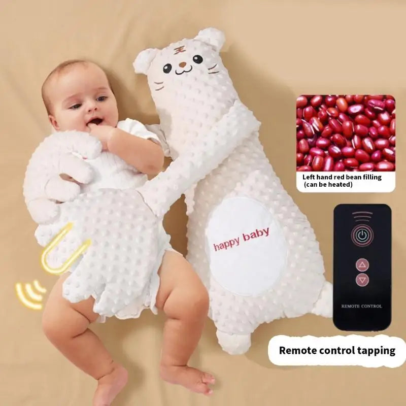 Baby Exhaust Pillow Appease Toy Pattable Soothing Hand Lying Down Sleep On Her Own Prevent Abdominal Flatulence