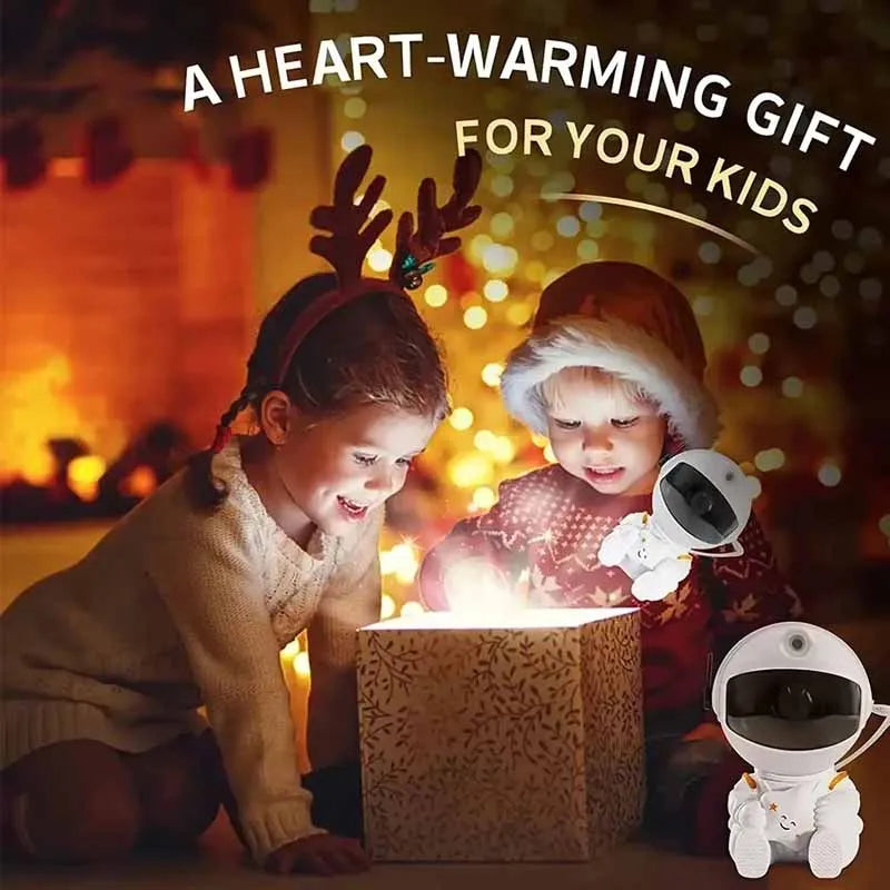 Galaxy Astronaut Star Projector Nebula Projector With Remote Control For Children's Room Party