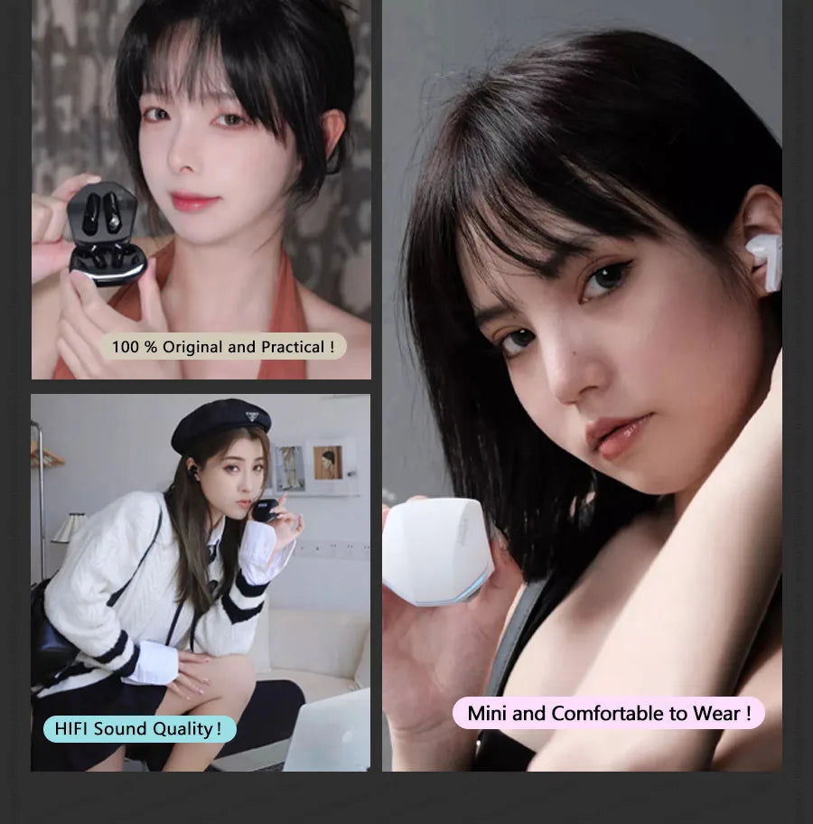 Lenovo GM2 Pro TWS Wireless Bluetooth5.3 Wireless Bluetooth Headset with Mic Earbuds Earphones Wireless Headphones Earbuds