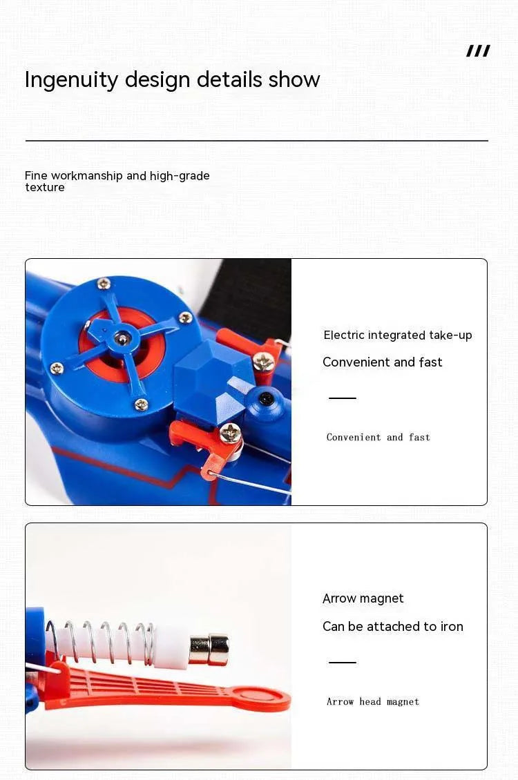 Ml Legends Spiderman Web Shooters Toys Spider Man Wrist Launcher Cosplay Peter Parker Accessories Props Gloves Gift For Children