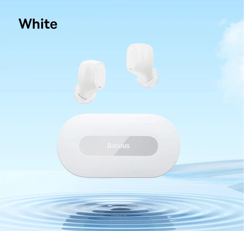 Baseus True Wireless Earphone Bluetooth 5.3 HiFi Sports Earbuds Fast Charge 0.06' Low Latency 25H Playtime