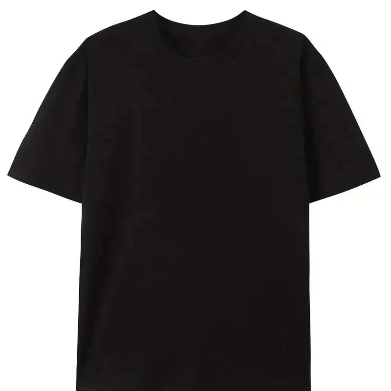 Paris Print Men's Crew Neck Fashionable Summer Spring Athletic Style Comfort Fit T-Shirt Short Sleeve Sports Comfortable T-shirt