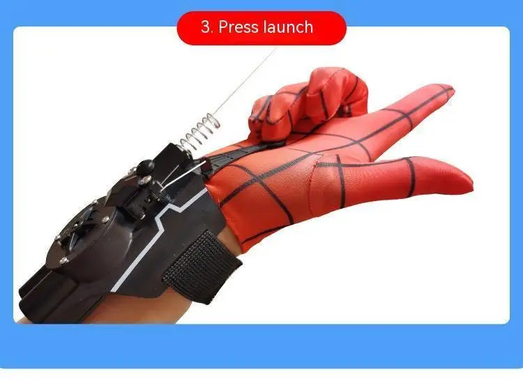 Ml Legends Spiderman Web Shooters Toys Spider Man Wrist Launcher Cosplay Peter Parker Accessories Props Gloves Gift For Children