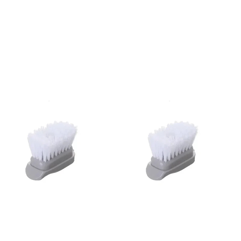 2 in 1 Refillable Kitchen Brush Long Handle Detachable Soap Dispenser Scrubber for Pots Dishes Sink Non Scratch Eco Friendly