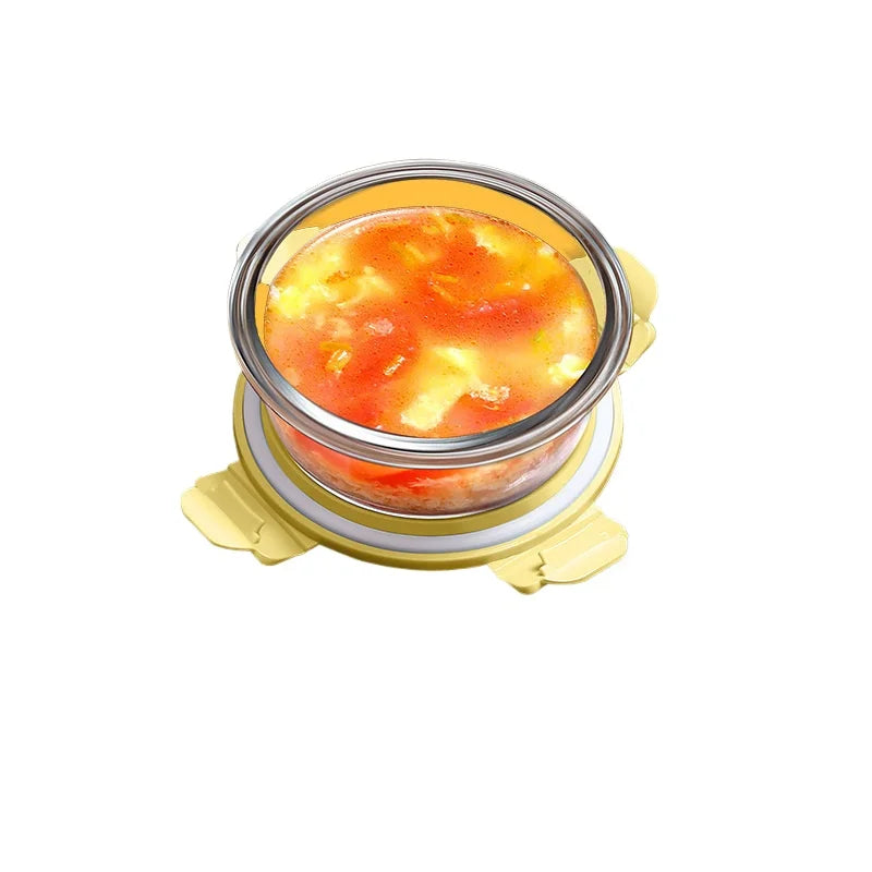 Glass Fresh-Keeping Box high Borosilicate Heat-Resistant Microwave Oven bento Fridge Special Sealed Bowl Food Storage Containers