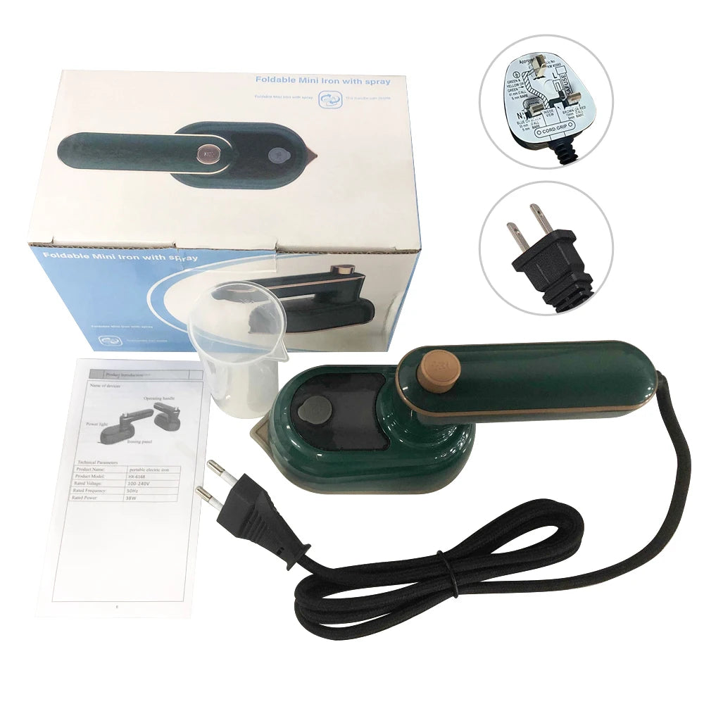 Mini Garment Steamer Steam Iron Handheld Portable Home Travelling For Clothes Ironing Wet Dry Ironing Machine